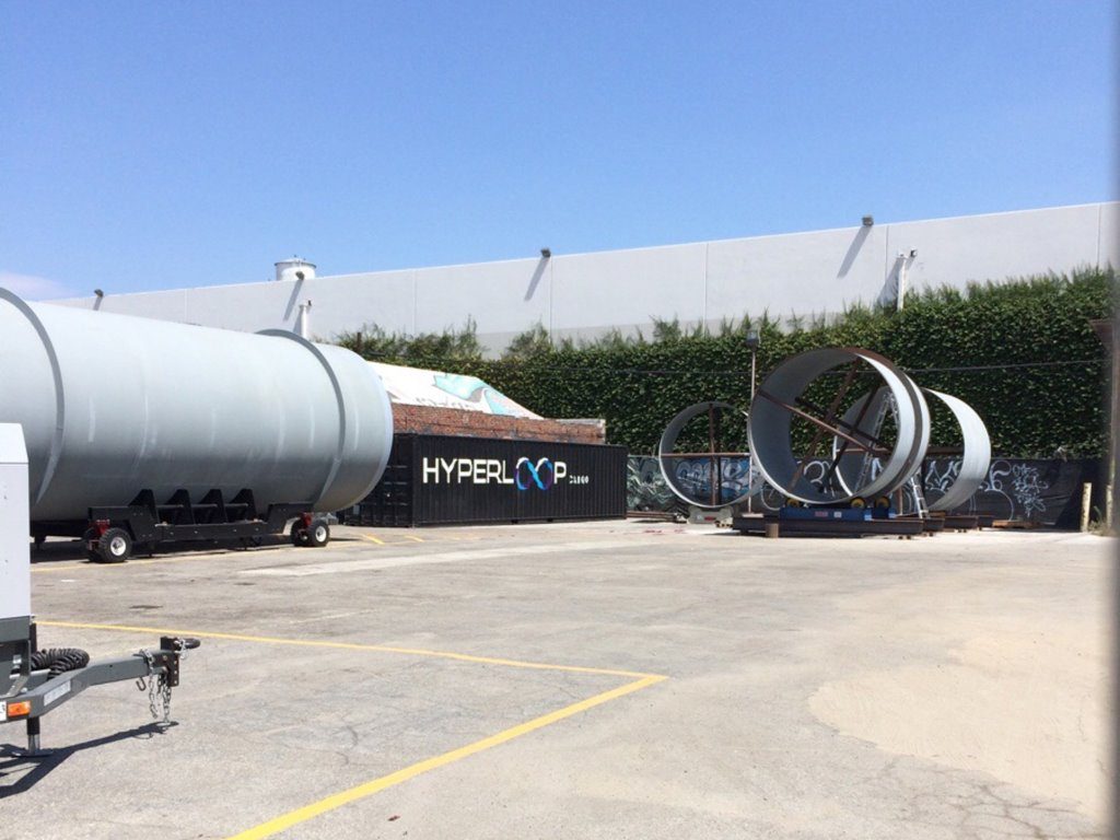 Конструкции для проекта Hyperloop One